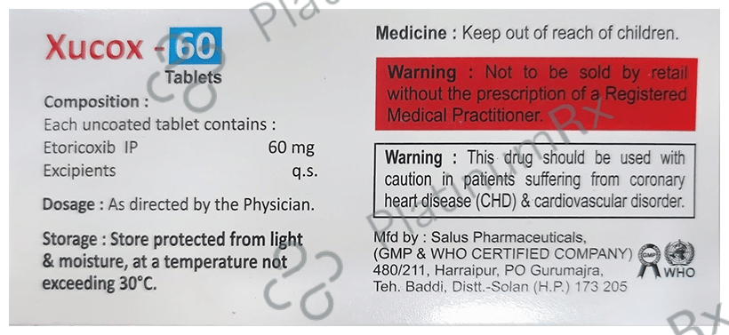 Xucox 60 Tablet