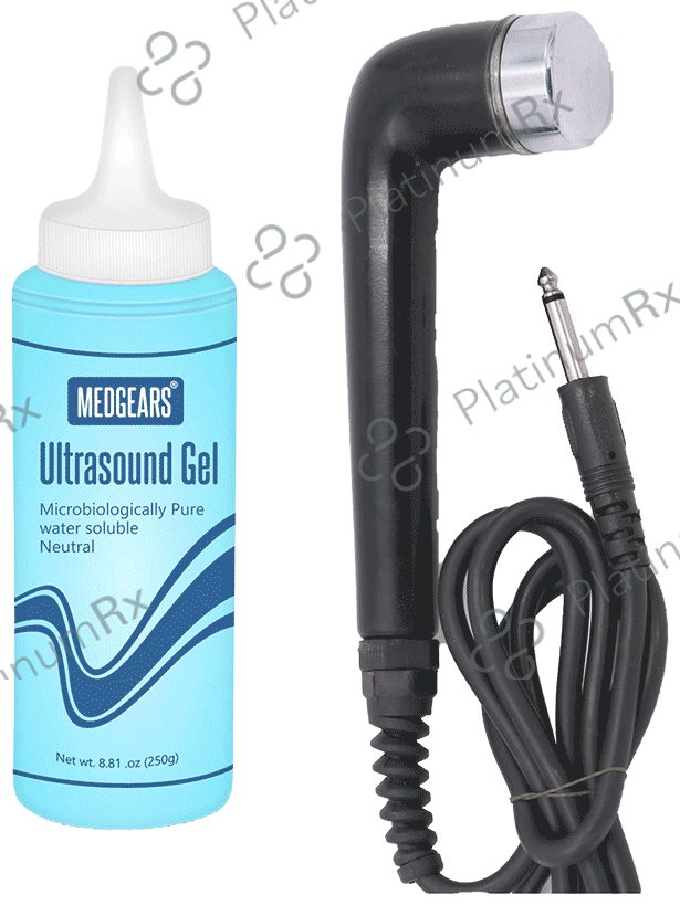 Physiogears Ultrasound Ultrasonic Physiotherapy Machine Mini Ust Deluxe For Muscle Pain