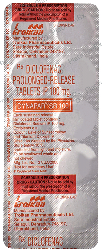 Dynapar SR 100 Tablet