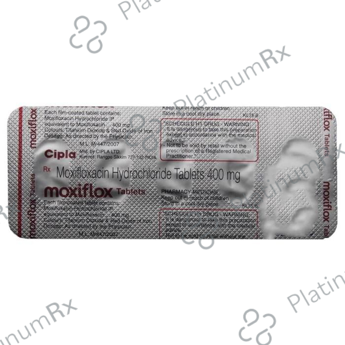 Moxiflox 400mg Tablet 5s