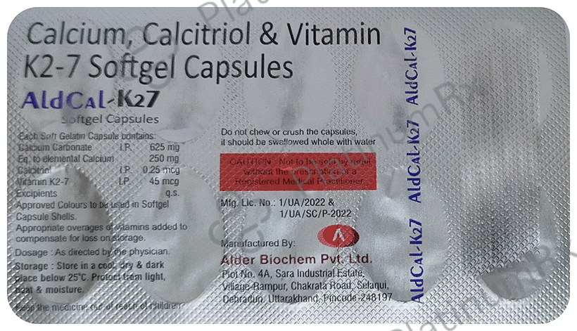 Aldcal-K27 Softgel Capsule