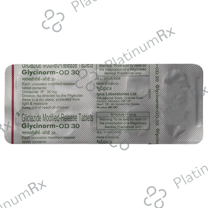 Glycinorm OD 30mg Tablet MR 10 Tablet MR