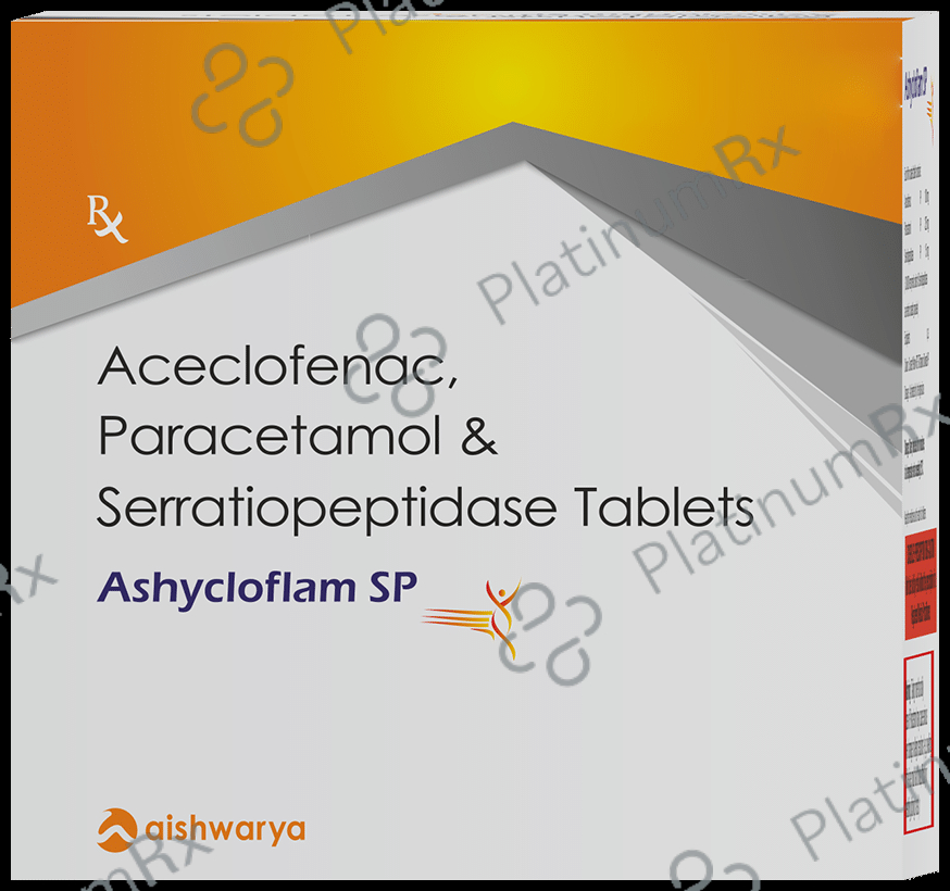 Ashycloflam SP 100mg/325mg/15mg Tablet