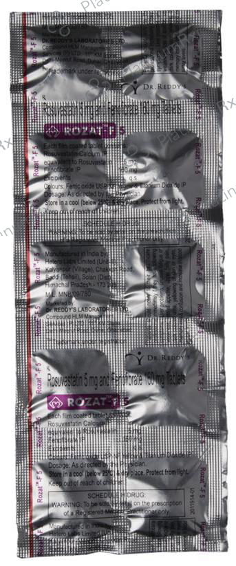 Rozat F 5/160mg Tablet 10s
