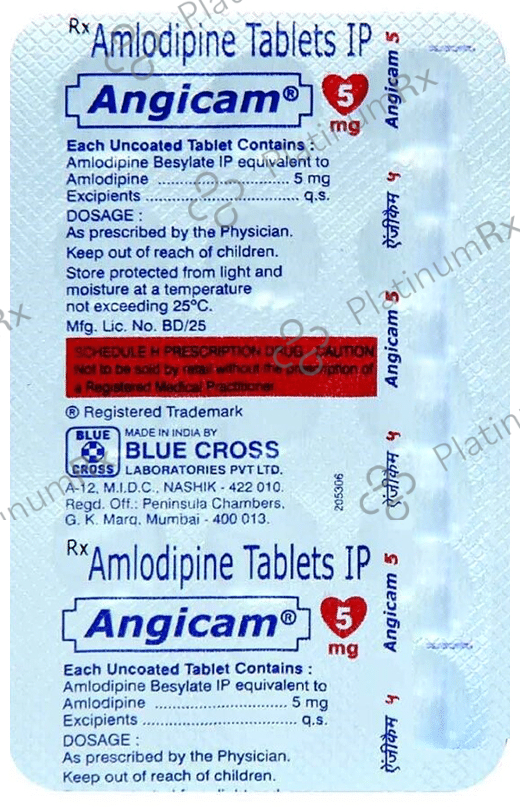 Angicam 5mg Tablet 15s