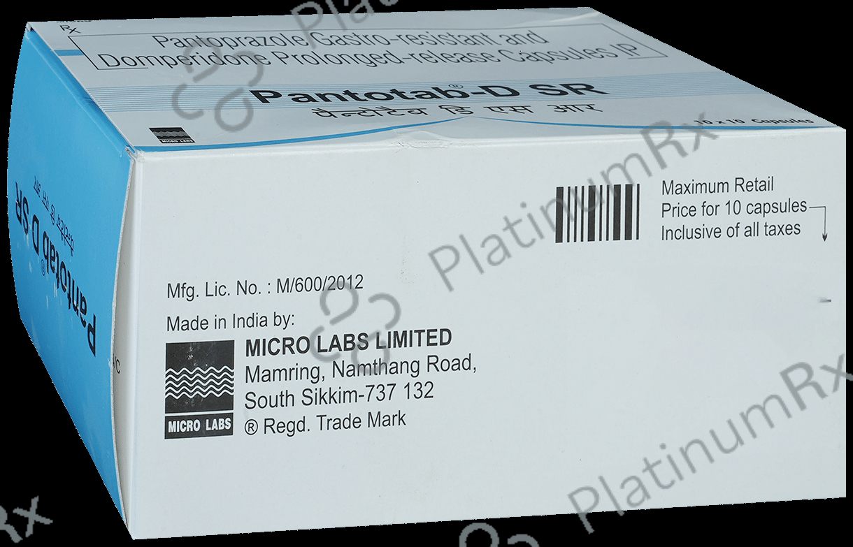 Pantotab DSR 30/20mg Capsule PR 10s