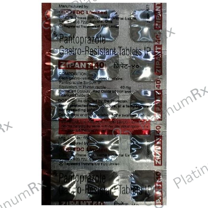 Zipant 40 Tablet 10 Tablet