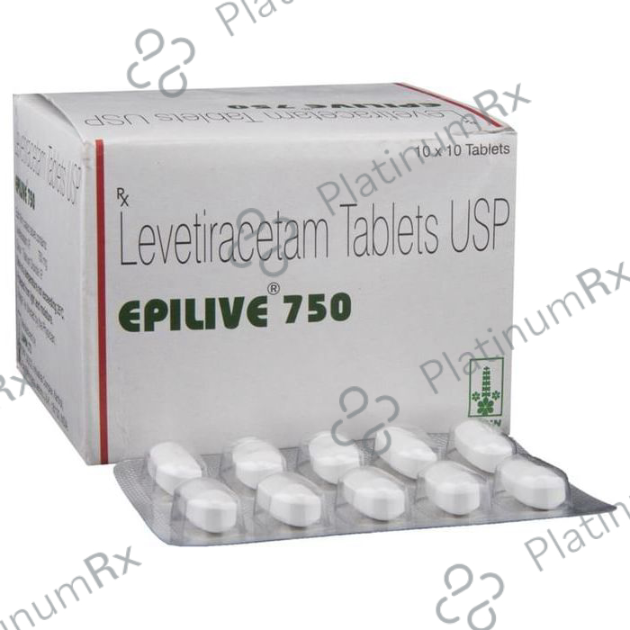 Epilive 750mg Tablet 10s