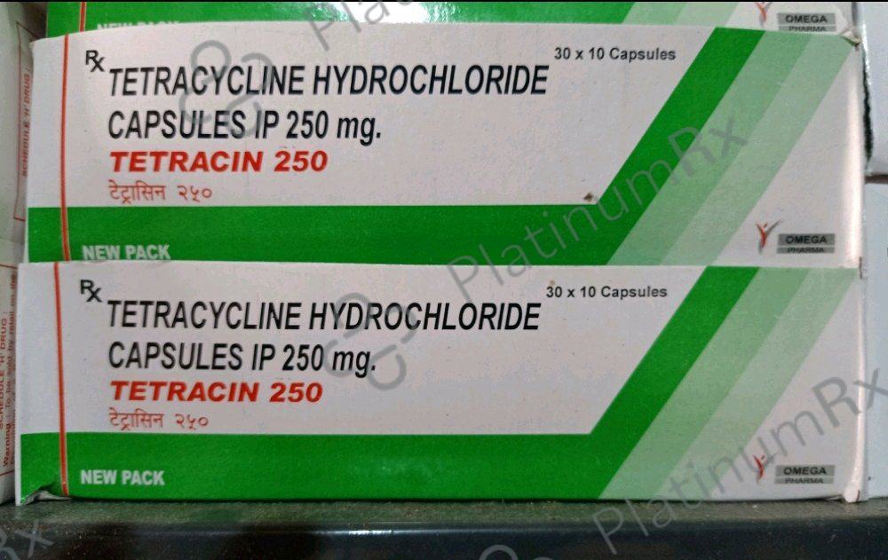 Tetracin 250mg Capsule 10s