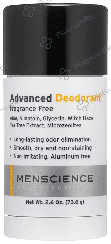 MenScience Androceuticals Advanced Deodorant Spray