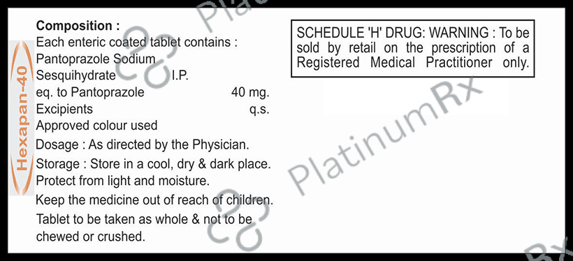 Hexapan 40 Tablet