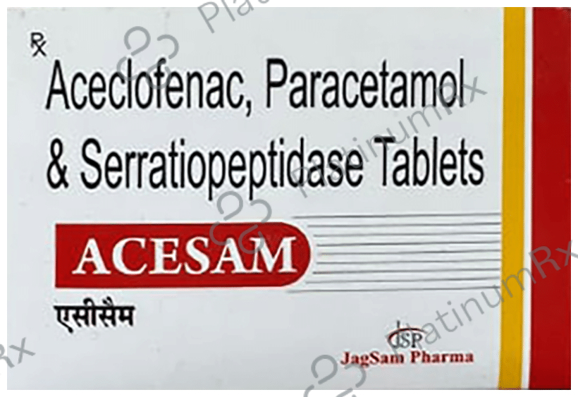 Acesam 100mg/325mg/15mg Tablet