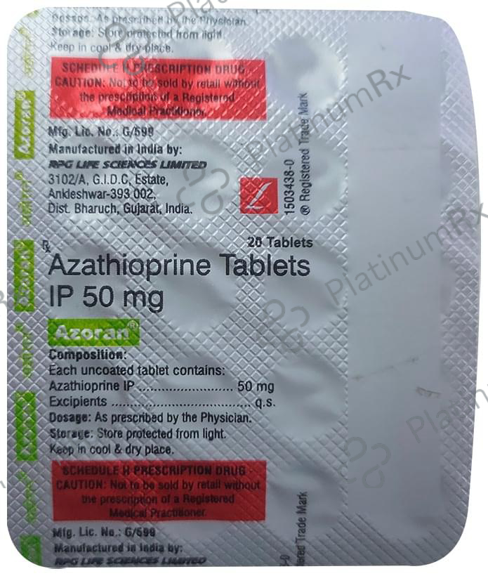 Azoran 50mg Tablet 20s