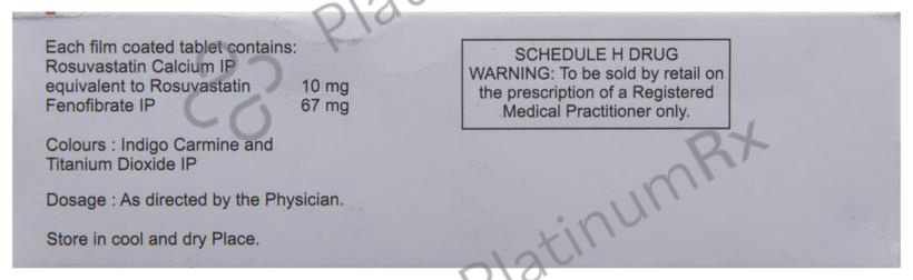 Rosumac F 67/10mg Tablet 10s