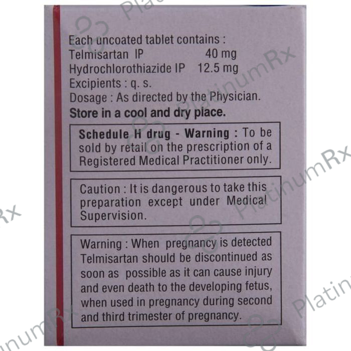 Tazloc H 40/12.5mg Tablet 10s