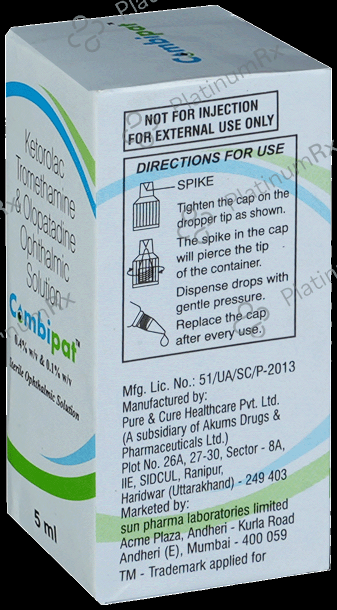 Combipat Ophthalmic Solution 5ml