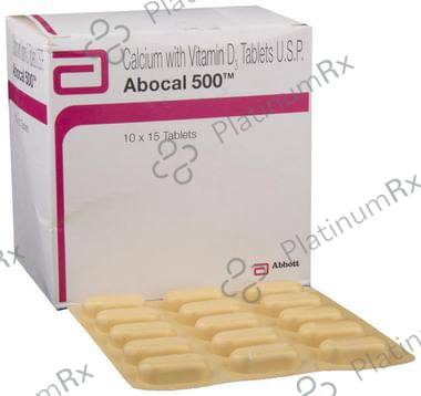 Abocal 500mg/500IU Tablet 15s