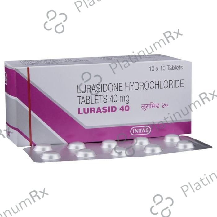 Lurasid 40mg Tablet 10s