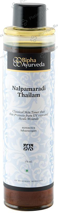 Bipha Ayurveda Nalpamaradi Thailam