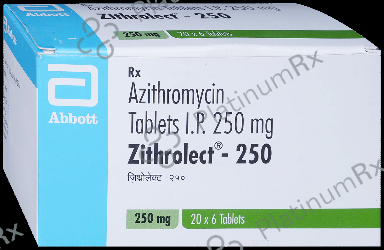 Zithrolect 250 Tablet