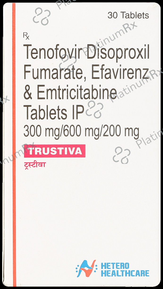Trustiva 600/200/300mg Tablet 30s