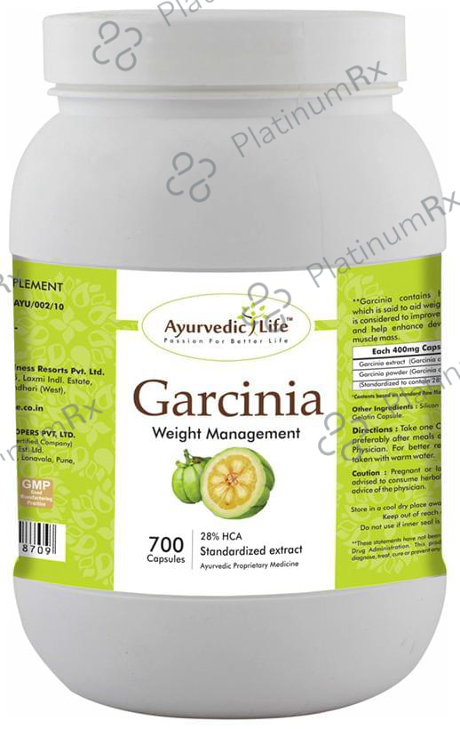 Ayurvedic Life Garcinia Capsule 700 capsules