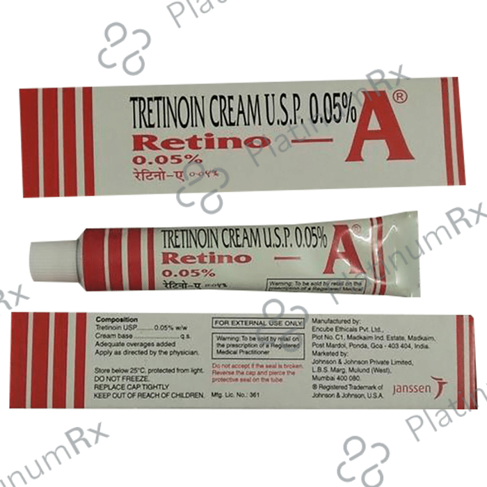 Retino A 0.05% Cream 20gm
