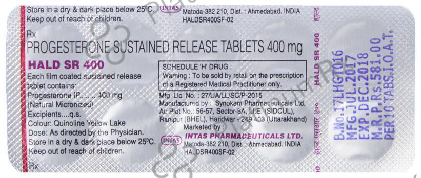 Hald SR 400 Tablet