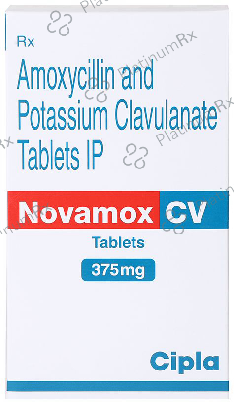 Novamox CV 250/125mg Tablet 6s