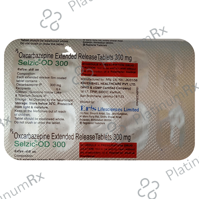 Selzic OD 300mg Tablet ER 10s