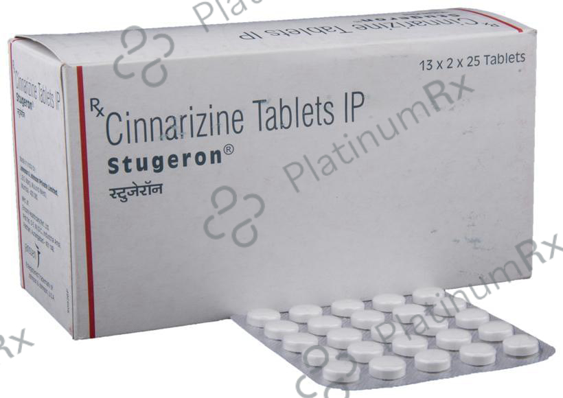 Stugeron 25mg Tablet 25s