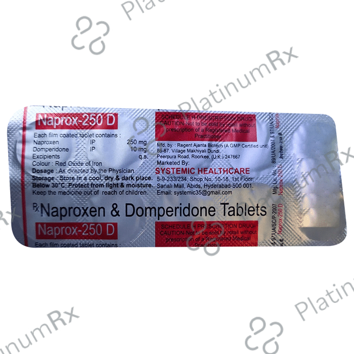 Naprox 250 D Tablet