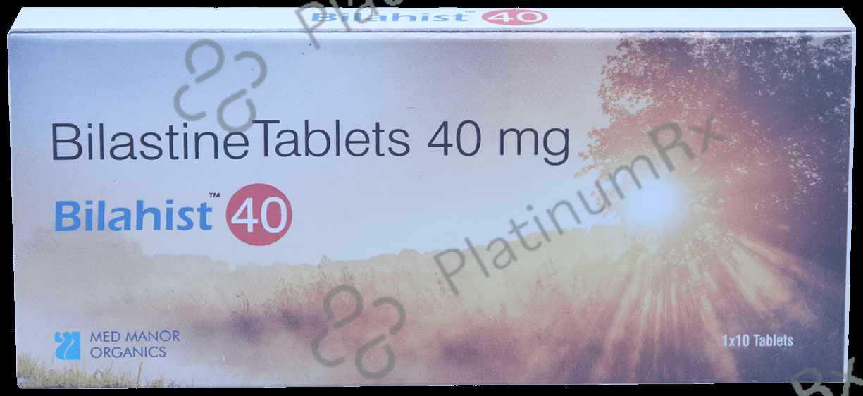 Bilahist 40mg Tablet
