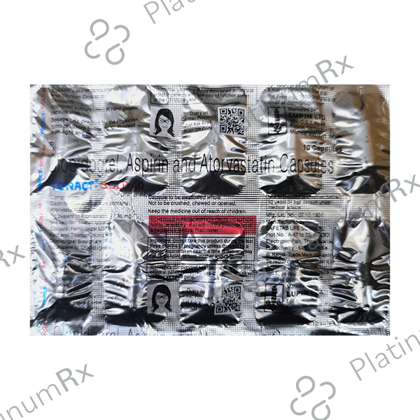 Tonact Gold 40/75/75mg Capsule 10s