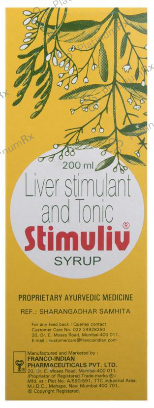 Stimuliv Syrup 200ml