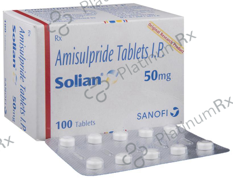 Solian 50mg Tablet 10 Tablet
