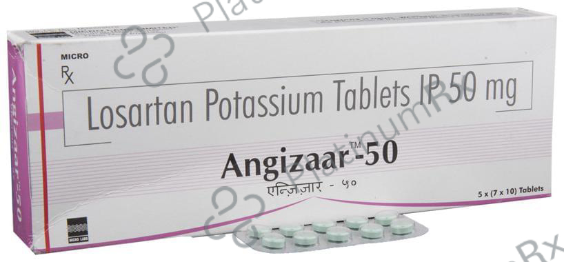 Angizaar 50 Tablet 10 Tablet