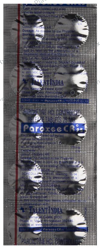 Paroxee CR 25 Tablet