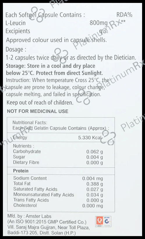 LuciBless Soft Gelatin Capsule