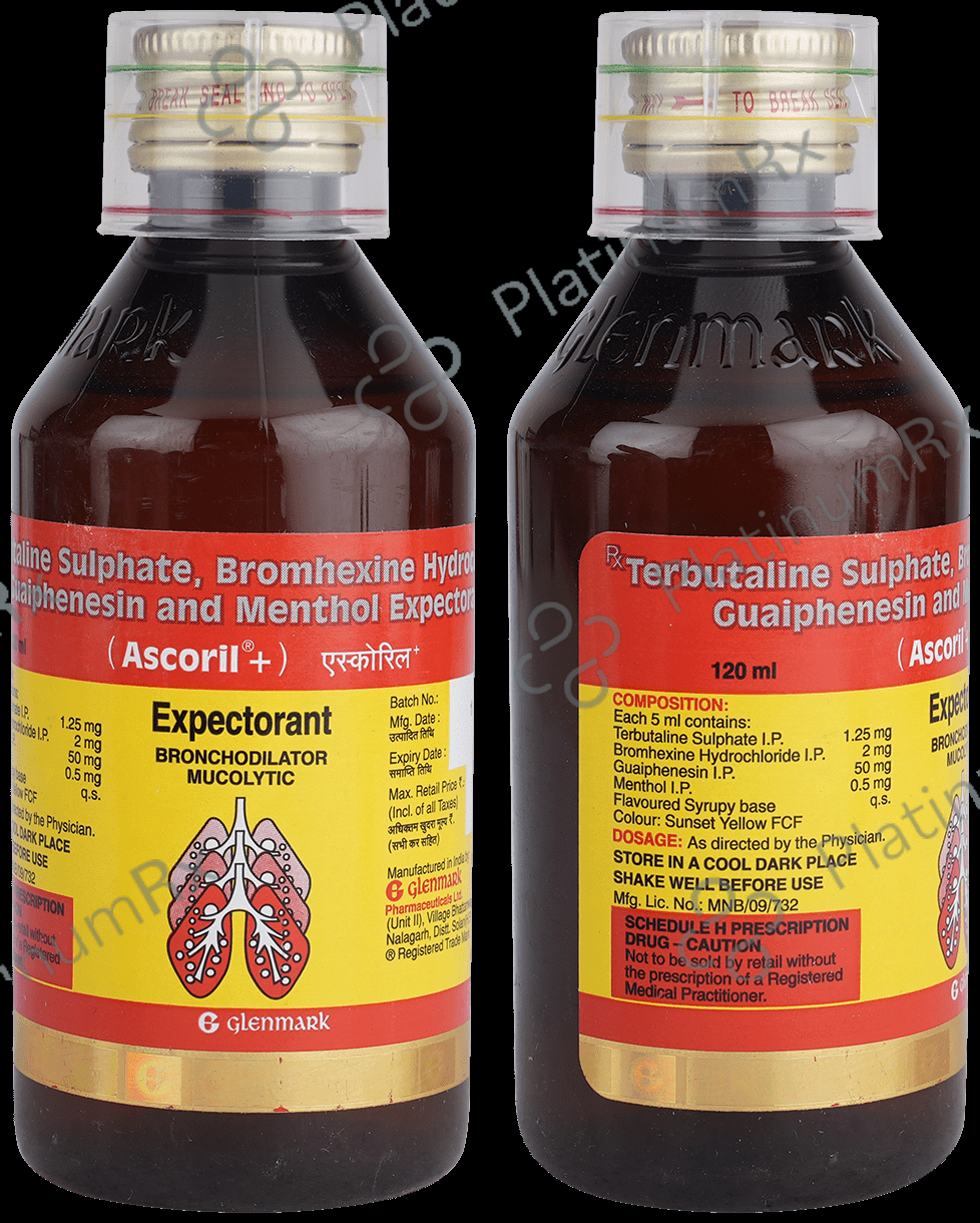 Ascoril Plus Expectorant 120ml