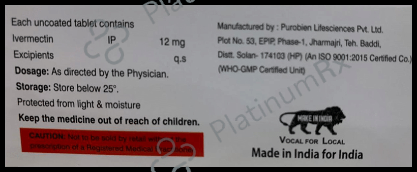 PL 20 Iver 12mg Tablet