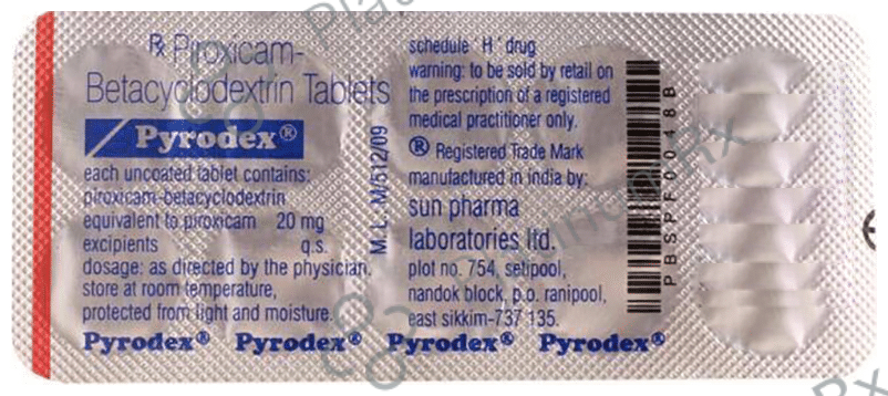 Pyrodex 20mg Tablet