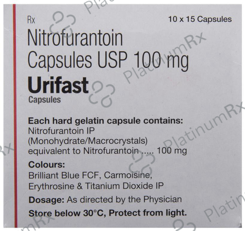 Urifast 100mg Capsule 15s