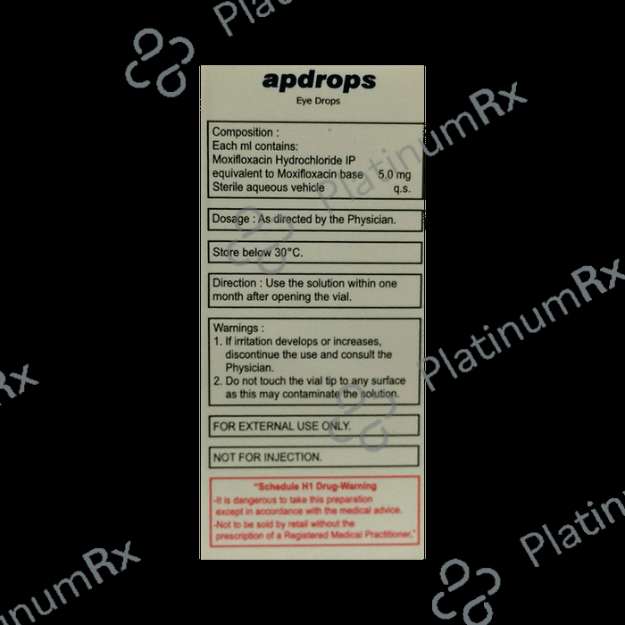Apdrops 0.5% Eye Drop 5ml