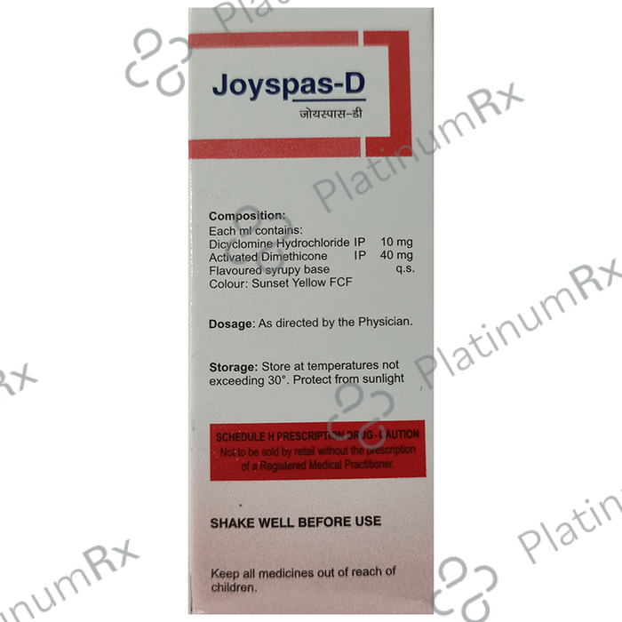 Joyspas-D Oral Drops