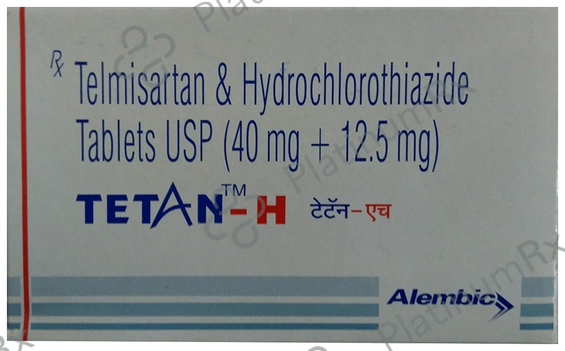 Tetan H 12.5/40mg Tablet 15s