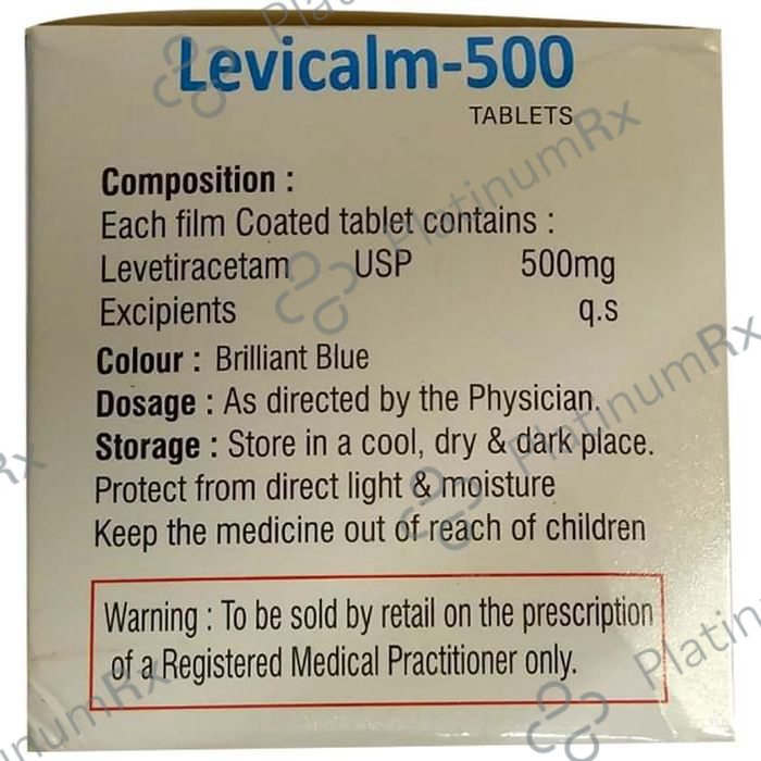 Levicalm 500 Tablet