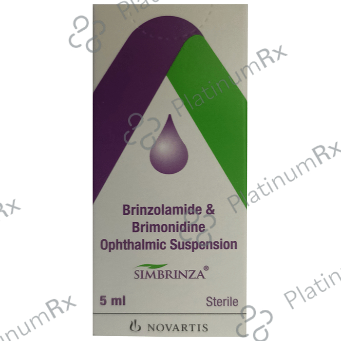 Simbrinza Ophthalmic Suspension 5ml