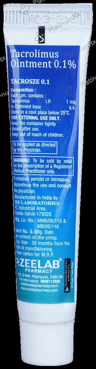Tacrosze 0.1% Ointment