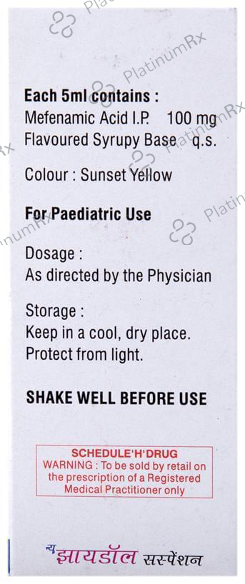 New Zydol Oral Suspension